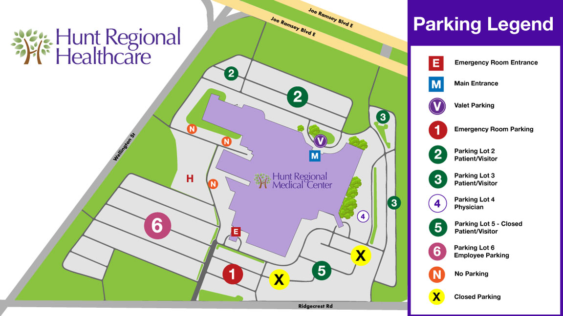 Parking map