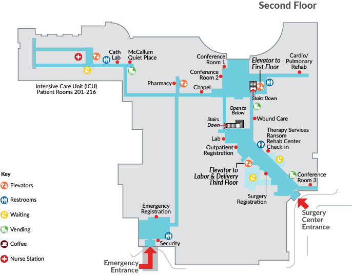 2nd floor hunt regional medical center greenville